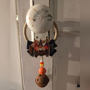 Gnomes Halloween Doorknob Door Knob Hanger Truck Pumpkins Décor Fall Home Decor